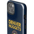 NBA Denver Nuggets Standard - Light Blue iPhone 15 Impact Case